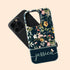Elegant Flowers Custom Name iPhone Case
